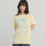 Maltese Crew Line Graphic Half Sleeve T-shirt