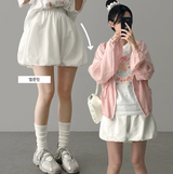 Line cover*pumpkin balloon miniskirt*pants