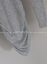 Pleasantly Thick Napping Shirring Mini Dress