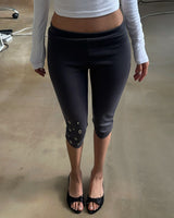 Funky Eyelet Capri Pants (2C)