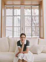 Lace half shirts (Ivory)