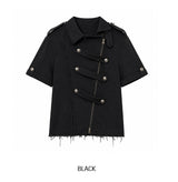 26SS★ [PLAN MADE] Blake Cutoff Napoleon Jacket