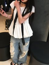 シャインリンクルロングスカーフ (6c)