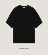 Pleate オーバーフィット半袖Tシャツ