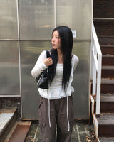 Dying cargo pants