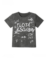Flota Graffiti Washed T-Shirt 232195022