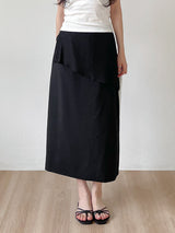 Pound Layered Long Skirt