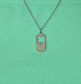 CLOVER PUNCHING NECKLACE