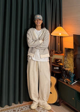 Superior Pin-Tuck Sweatpants