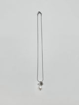 Cluster drop necklace