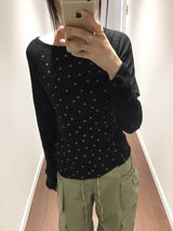 Vertical Dot Long Sleeve (3color)