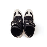Boxing Velcro Lace-Up Heel(Black)