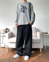 ビンテージパッチ長袖Tシャツ