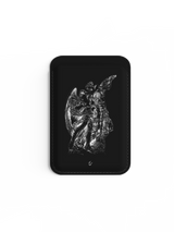 drawing magsafe card wallet (black)