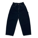 Luri Back Heart Pocket Carpenter Wide Pants 