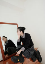 URBAN CHECK SKIRT