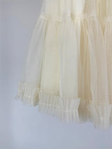 POM CHIFFON SKIRT (2C)