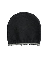 RIVET TOTEM WOOL-LIKE EDGE HEATHER BLEND BEANIE