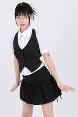 Signature Logo Flare Skirt