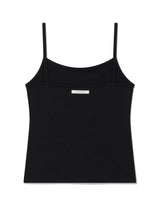 RIBBON SLEEVELESS(BLACK)