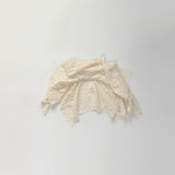Maron lace unbal skirt (ivory)