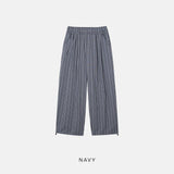 Pass Linen Striped Pants