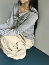 ステイヴィンテージヘンリーネック長袖Tシャツ (3c)