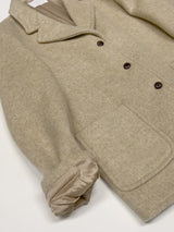 [wool90%] ヘヴィーウールオーバーフィットジャケット