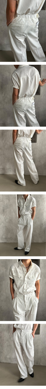 [S/S] Cool two tuck wide pants (3color)