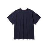 Shell ringer half T-shirts / Navy