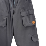 subtle patch cargo pants