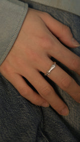 Light and You, silver ring