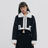 CROP MOUTON JACKET