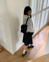[MADE] Ducky Flower Punching Long Sleeve Hood Zip-Up
