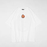 FAITH FADE - Small Smiley Oversized Tee (White)