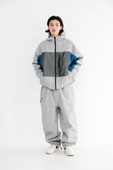 WORK 3L SUPER WIDE JOGGER PANTS CEMENT