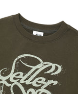 W CLASSIC ROSE SWEATSHIRT OLIVE(CV2EFFM446A)