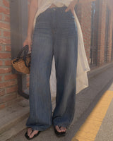 Lope Wide Denim Pants