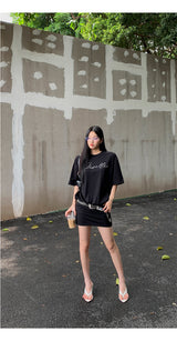 NovaビーズTシャツHラインドレス