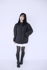 Duck-Down Light Hooded Slim Lightweight Padded (2colors)
