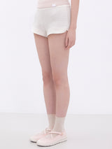 Stripe Curved Slit Shorts(PINK)