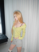 twist napoleon double shorts(2 color)