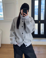リエンディハイネックカーディガン