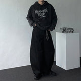 DP818317828901 Flame Oversized-Fit Hoodie