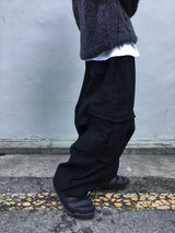 ロインコーデュロイフリースカーゴパンツ 3C
