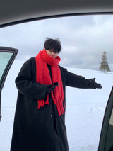 [130cm] Biei wool mac long coat 