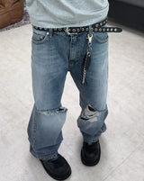 Ens Damaged Regular Denim Pants