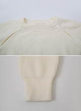 JF Slit Round Rib Loose Knit (5color)