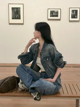 [Bellide made] Cult standard blue denim jacket