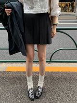 [MADE] Peto Pintuck Mini Skirt
